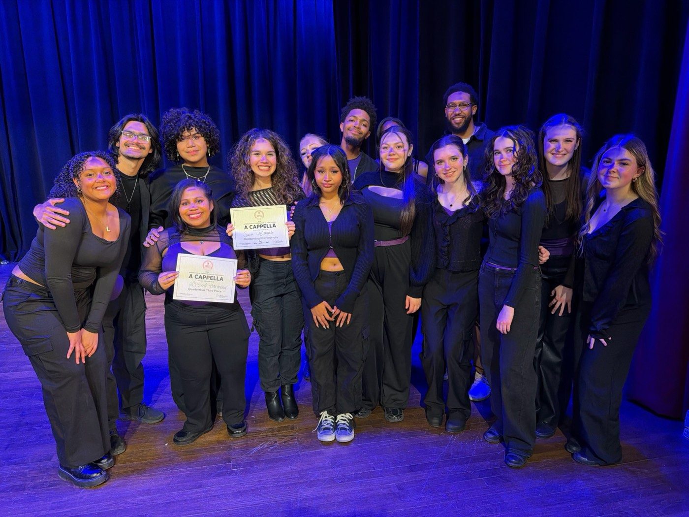 Group with a cappella awards