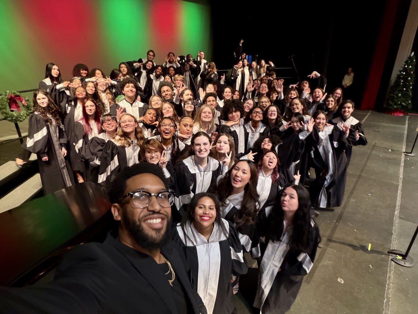 Selfie after the winter concert