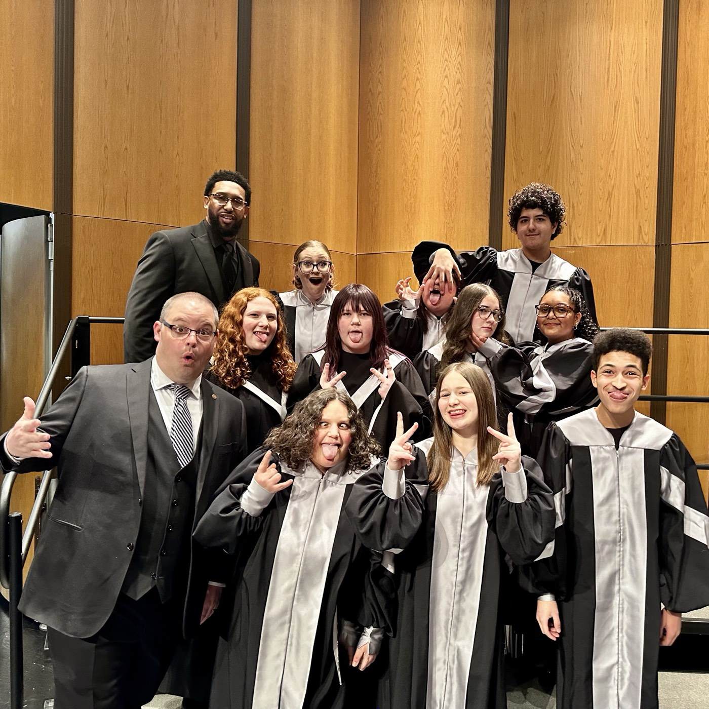 Concert Choir, goofy take
